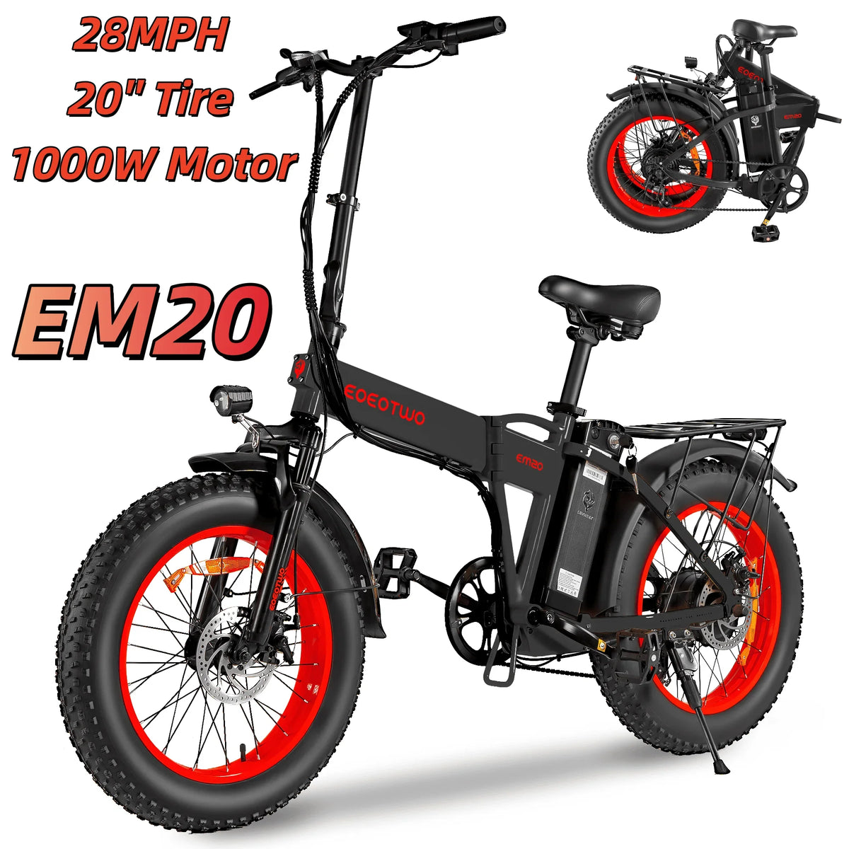1500W Peak 48V Fat Tire Electric Bike | GYZMOGENIX