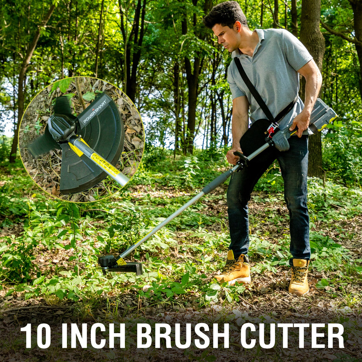 40V 13" Cordless Brush Cutter w/ Battery & Charger DB2501