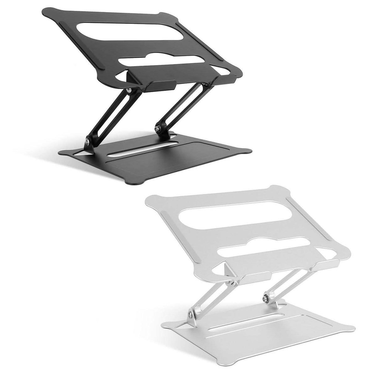 Adjustable Aluminum Laptop Stand with Ventilated Design