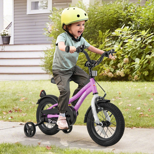 12-Inch Kids' Bicycle with Dual Brakes & Training Wheels