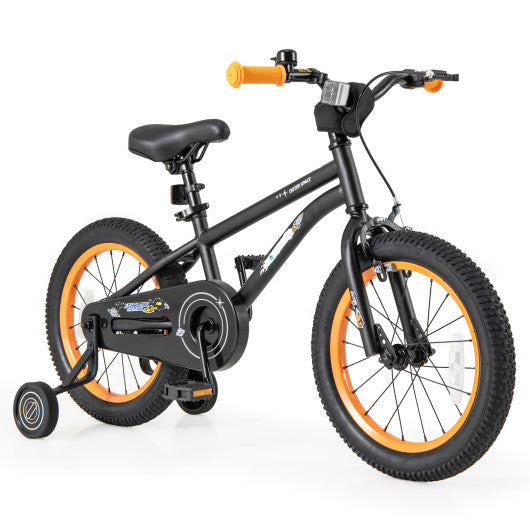 16-Inch Kids' Sport Bicycle with Reflectors & Training Wheels