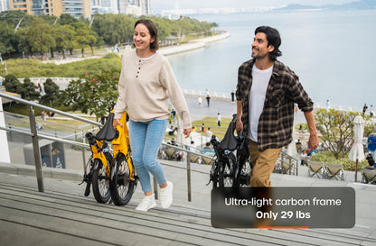 Urtopia Carbon Fold 1 Folding E-Bike | GYZMOGENIX