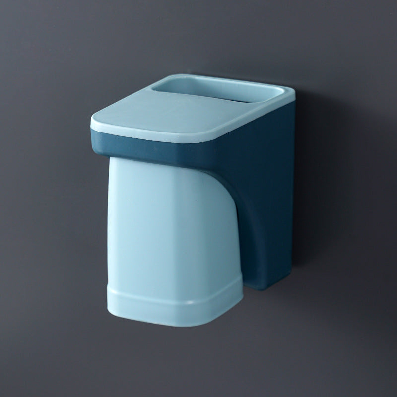 Magnetic Toothbrush and Cup Holder for Bathroom