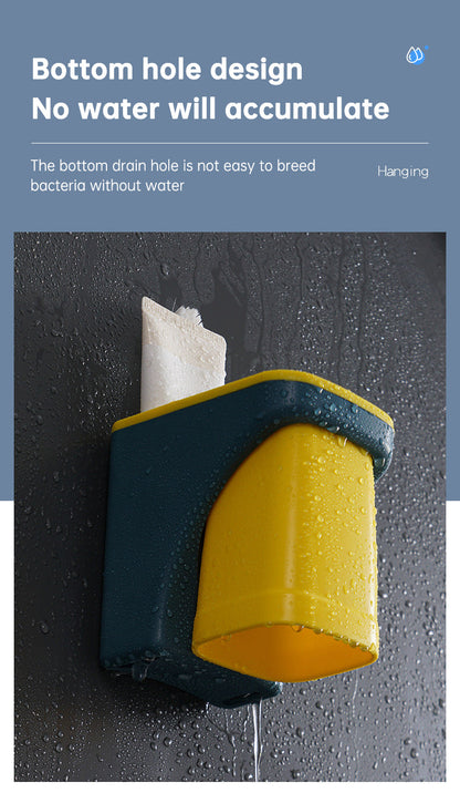 Magnetic Toothbrush and Cup Holder for Bathroom