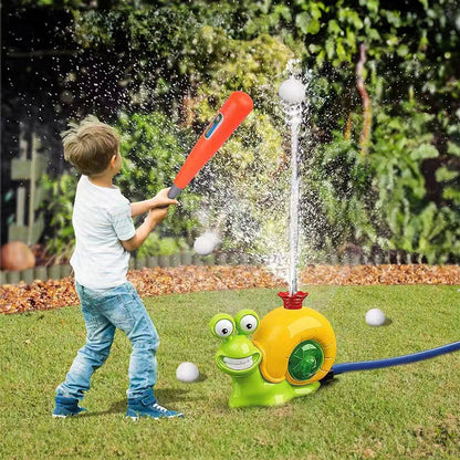Cartoon snail sprinkler for boys and girls, summer garden lawn, water - spraying toys, fun pool party, backyard