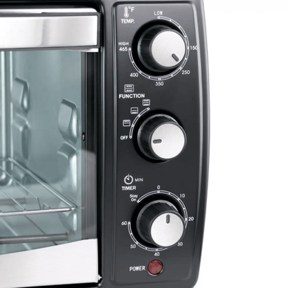 Better Chef 20-Liter 6-Slice Toaster Oven Broiler