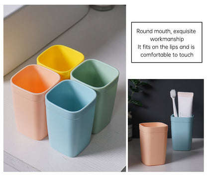 Magnetic Toothbrush and Cup Holder for Bathroom