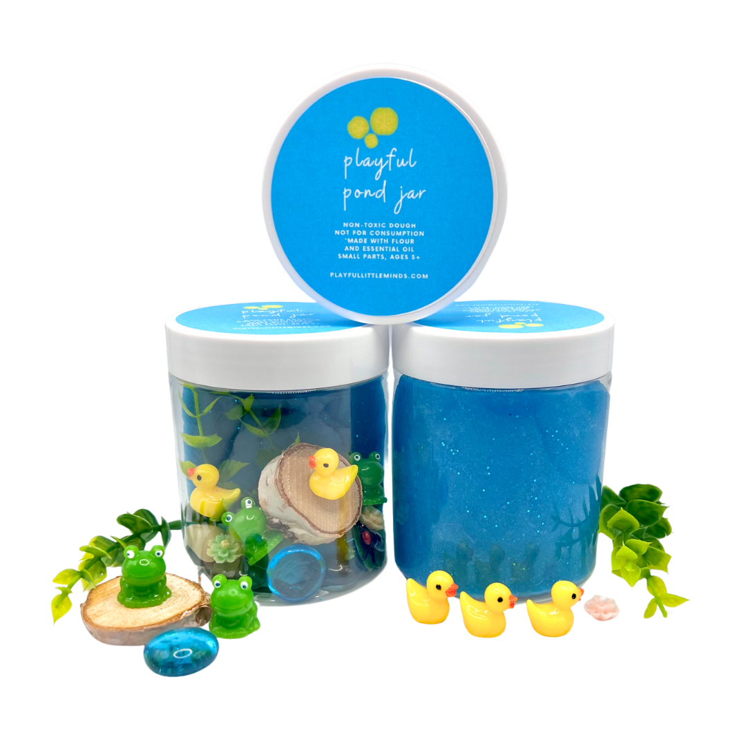 Duck Pond Playdough Kit: Educational Toy for Kids | Nursery Rhyme Inspired