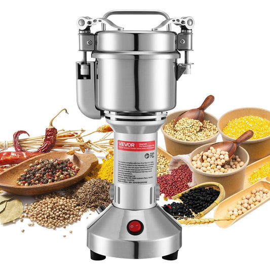 850W Stainless Steel Electric Grain Mill Grinder