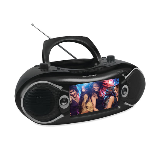 Emerson EDL-2870 DVD boombox in Black