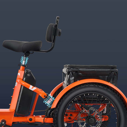 Viribus FC1 Folding Electric Tricycle | GYZMOGENIX