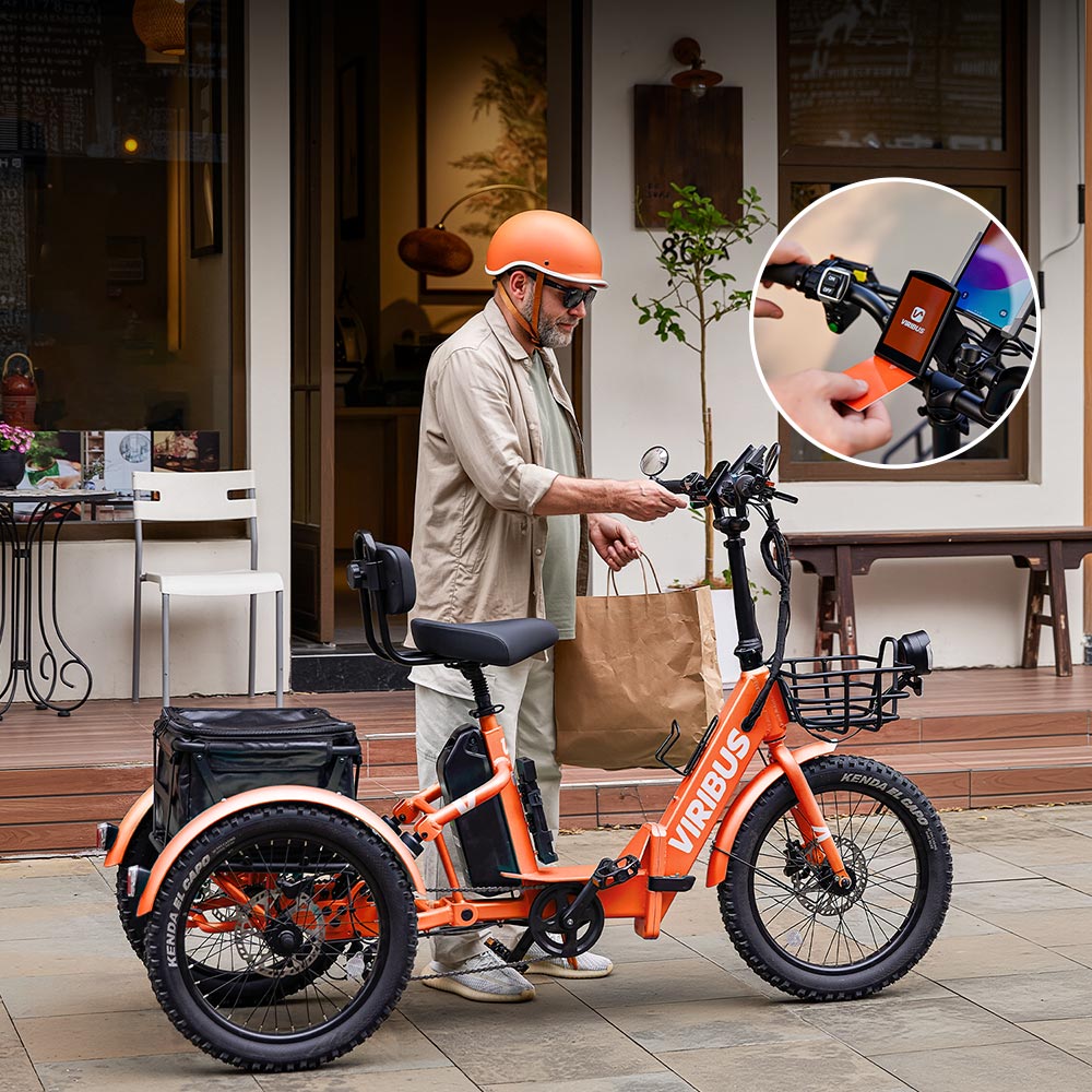 Viribus FC1 Folding Electric Tricycle | GYZMOGENIX
