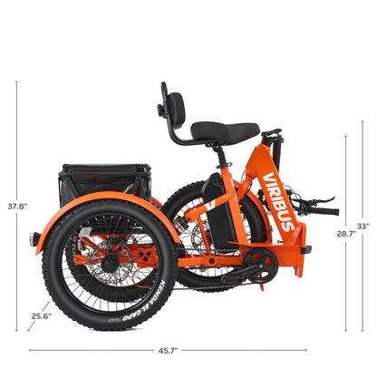 Viribus FC1 Folding Electric Tricycle | GYZMOGENIX