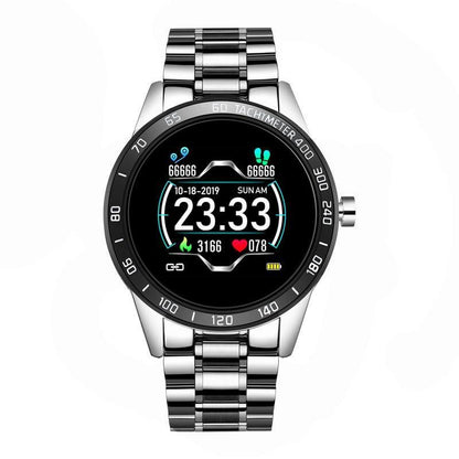 Smart Watch For Men With  LED Screen and  Heart Rate Monitor Blood Pressure Fitness tracker Sport waterproof Smartwatch