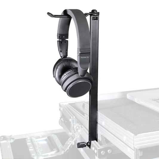 ProX X-HH815 - Headphone Pole Stand For Cases 12" Shaft with Rotating Hook