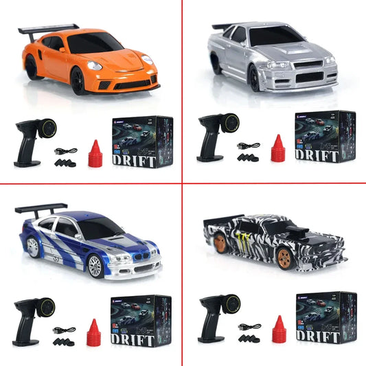 1:43 Scale 2.4GHz 4WD Mini RC Drift Racing Car