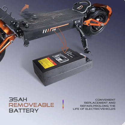 Obarter D5 5000W Electric Scooter | GYZMOGENIX