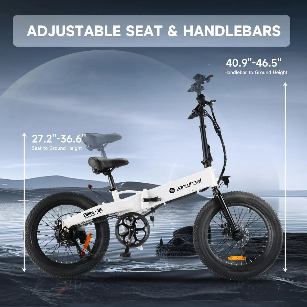 DUTRIEUX U5 500W 20-Inch Folding E-Bike | GYZMOGENIX