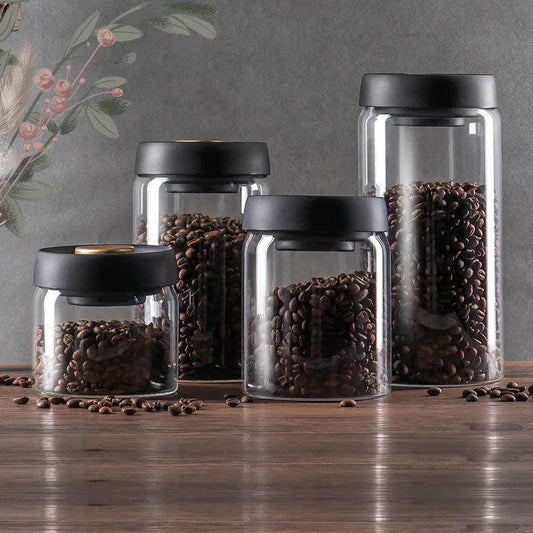 Vacuum Sealed Jug Coffee Beans Airtight Canister