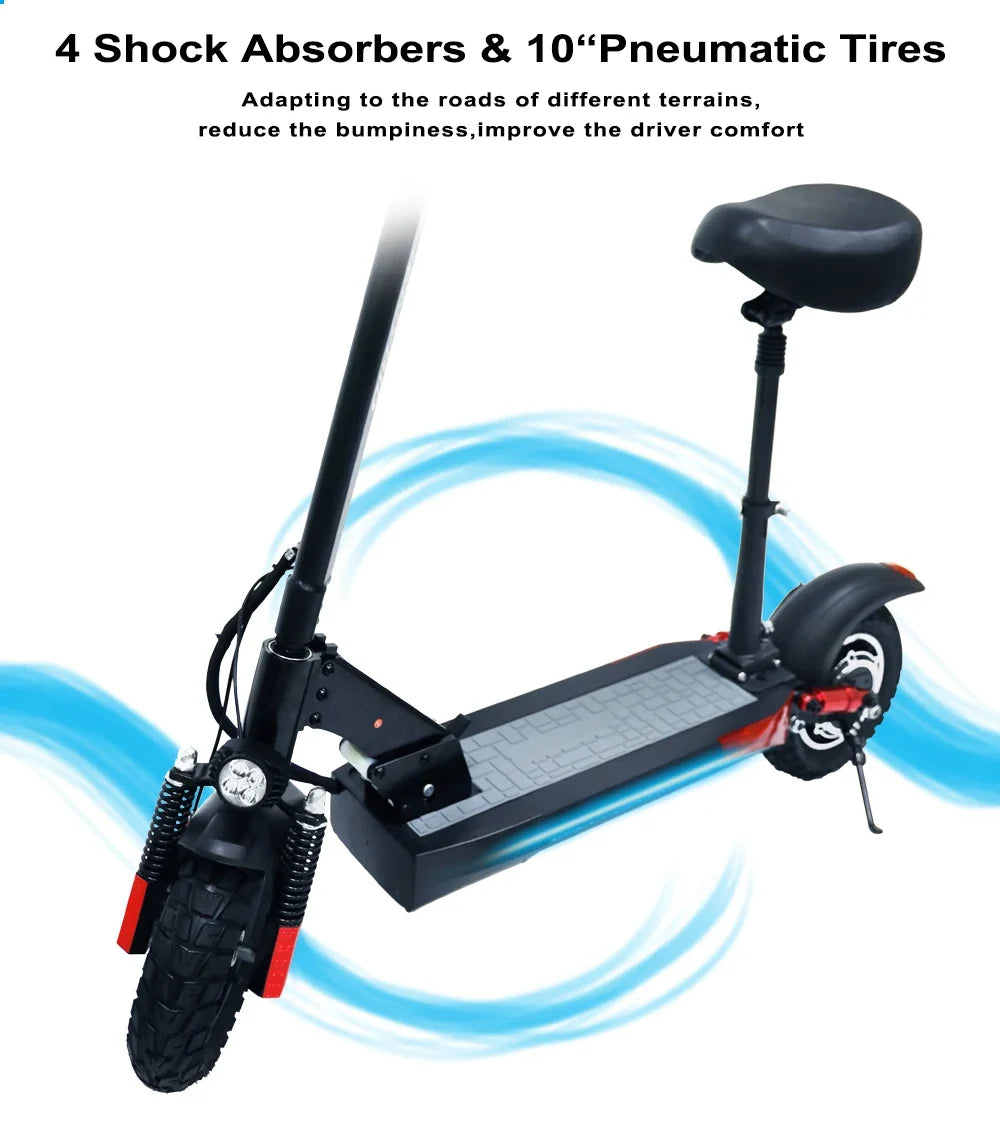 eBike Boys 48V 800W Foldable Electric Scooter | GYZMOGENIX