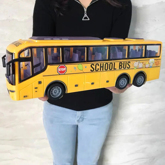 1:30 RC City Bus with Lights – Remote Control Model Toy