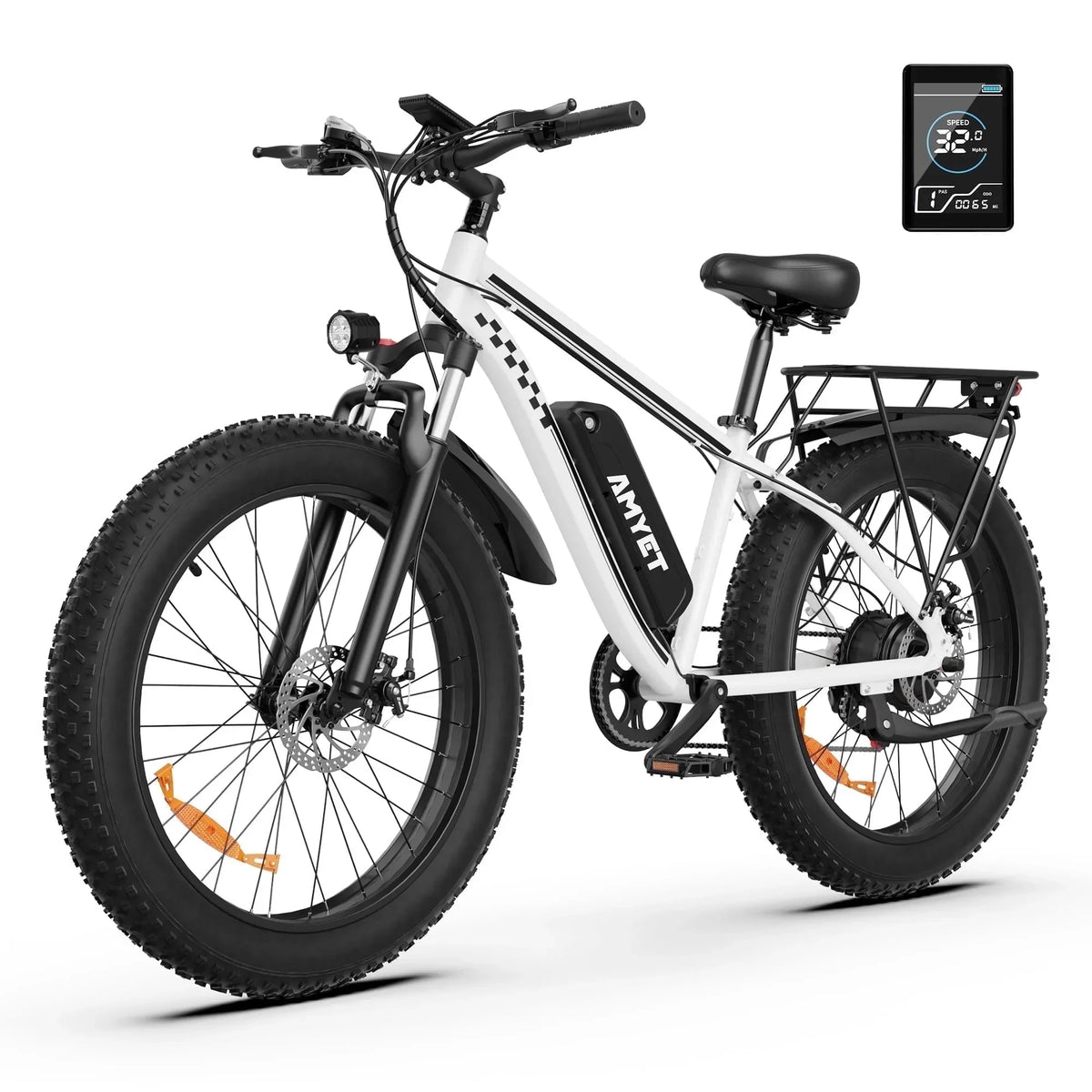 AMYET EB26 1000W 48V Fat Tire Electric Bike | GYZMOGENIX