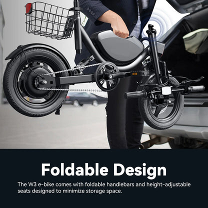 Terrosor 715W Peak 36V Folding Electric Bike | GYZMOGENIX