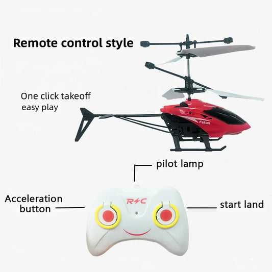 Rechargeable Mini RC Quadcopter Drone – Controller Batteries Not Included