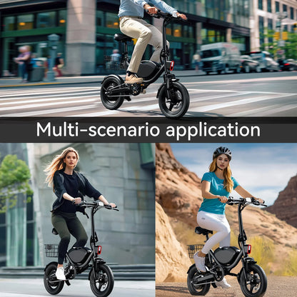 Terrosor 715W Peak 36V Folding Electric Bike | GYZMOGENIX