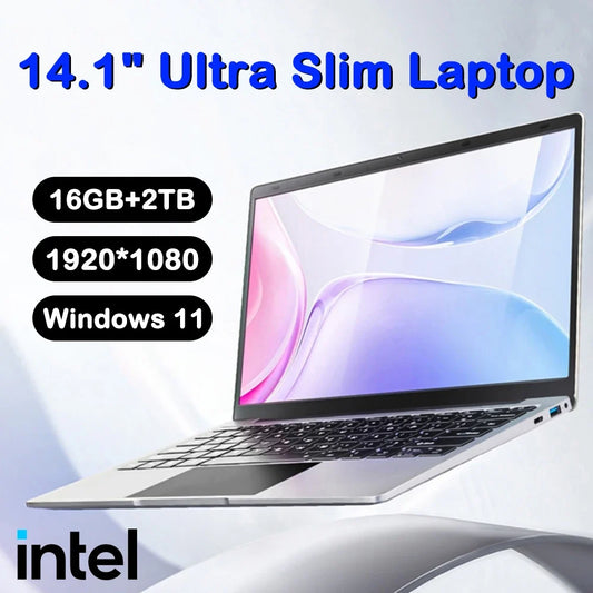 Yepo 14.1" Laptop 16GB RAM 2TB SSD Windows 11 | GYZMOGENIX