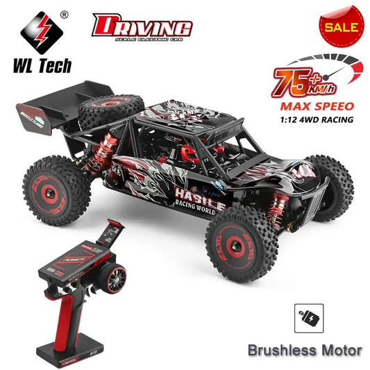 WLtoys 1:12 4WD Brushless RC Racing Car – 124016/124019