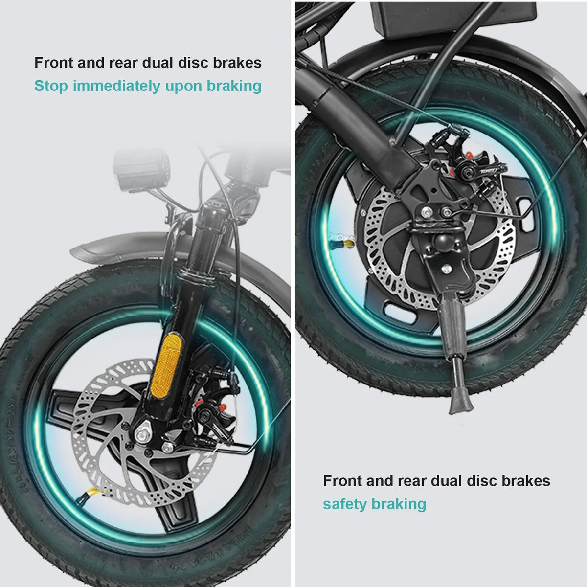 Terrosor 14-Inch 560W Peak Folding E-Bike | GYZMOGENIX