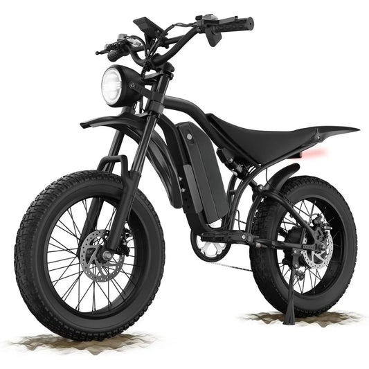 1200W Fat Tire Electric Bike | 28+ MPH E-Bike | GYZMOGENIX