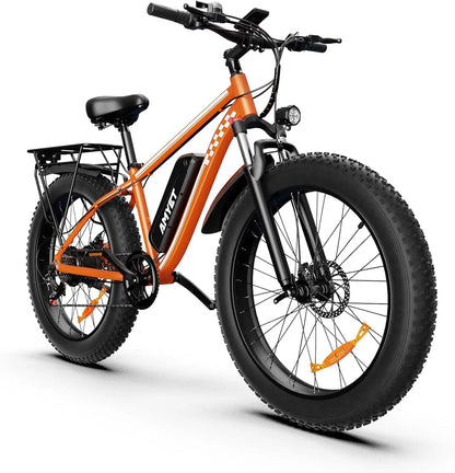 AMYET EB26 1000W 48V Fat Tire Electric Bike | GYZMOGENIX