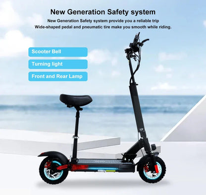 eBike Boys 48V 800W Foldable Electric Scooter | GYZMOGENIX