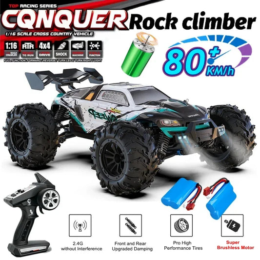 4WD Brushless RC Off-Road Buggy – High-Speed Racing Truck