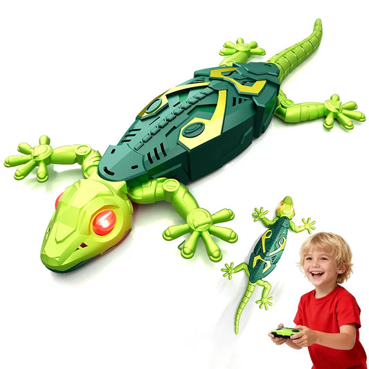 Rechargeable Wall-Climbing RC Gecko Robot Toy