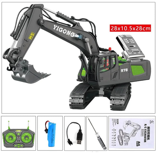 RC Construction Vehicles – Remote Control Excavator, Dump Truck & Bulldozer