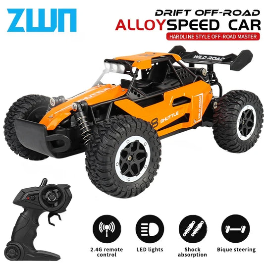 ZWN 1:16 / 1:20 2WD RC Off-Road Car with LED Lights