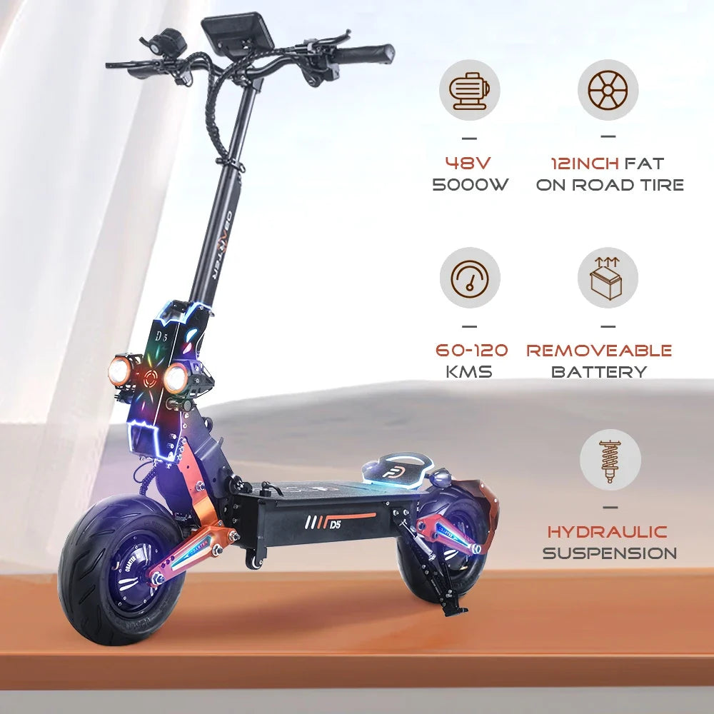 Obarter D5 5000W Electric Scooter | GYZMOGENIX