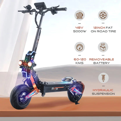 Obarter D5 5000W Electric Scooter | GYZMOGENIX