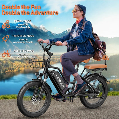 Kickwey LD20 1500W Peak 48V Electric Bike | GYZMOGENIX