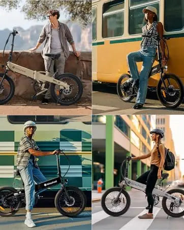 DUTRIEUX U5 500W 20-Inch Folding E-Bike | GYZMOGENIX