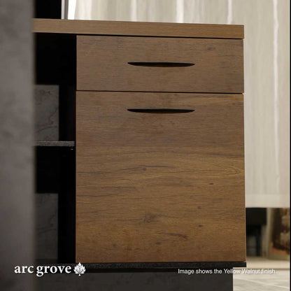 Linton L-Shaped Executive Desk with Storage