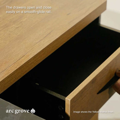 Linton L-Shaped Executive Desk with Storage
