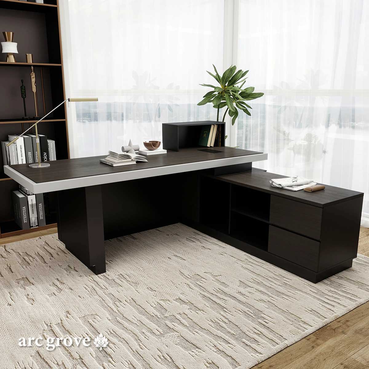 Taunton · Modern L-Shaped Desk