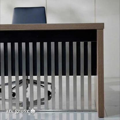 Croft Compact Executive Desk with Cable Management