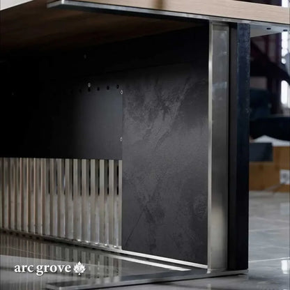 Croft Compact Executive Desk with Cable Management