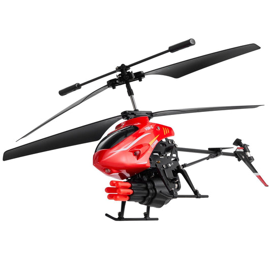 3.5-Channel RC Helicopter with One-Key Takeoff and Shooting Mode