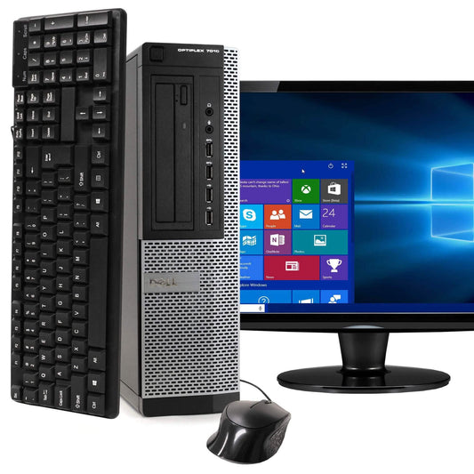 Dell OptiPlex 7010 i5 8GB 500GB Desktop + 19" Monitor